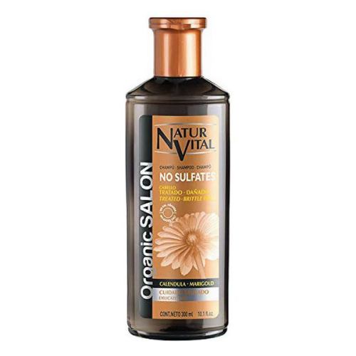 Naturvital Organic Salon Shampoo Sem Sulfatos Cuidado Delicado 300ml