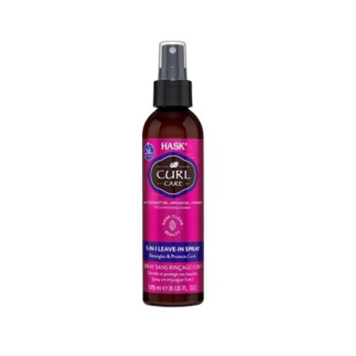 Hask Curl Care Spray sem Enxaguar Cabelos Ondulados e Encaracolados 175ml