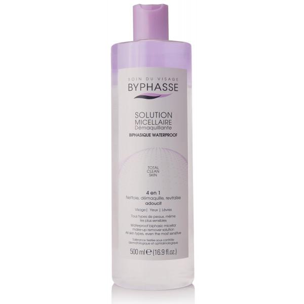 Byphasse Solución Micelar Desmaquilhante Bifásica Waterproof 500ml