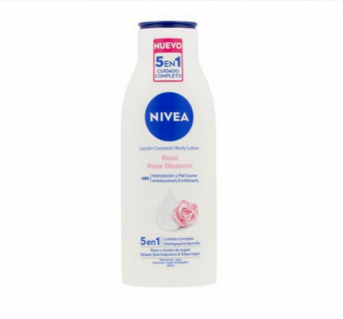 Nivea Rose Blossom Loção Corporal 5 em 1 400ml
