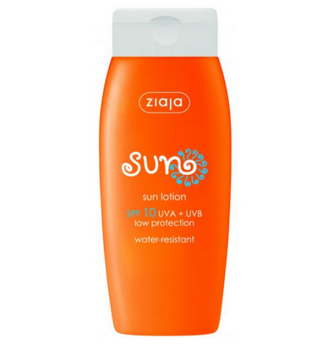 Protetor Solar Ziaja Sun Lotion Waterproof SPF10 150ml