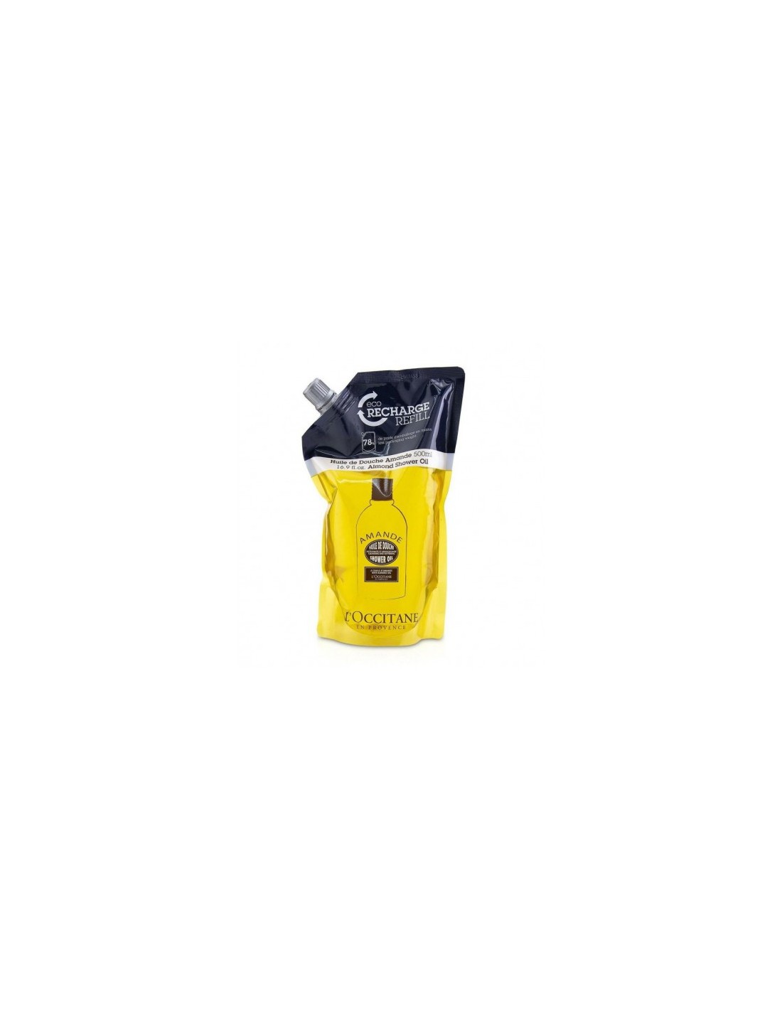 L'Occitane Eco Recarga Óleo de Banho Amêndoa 500ml
