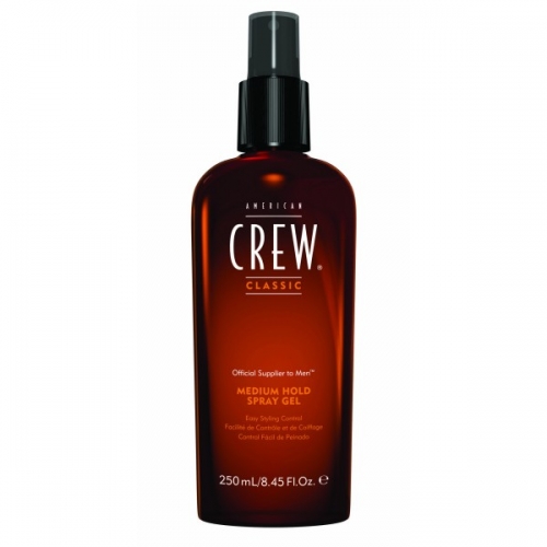 American Crew Medium Hold Spray Gel Control Facil Para El Peinado 250ml