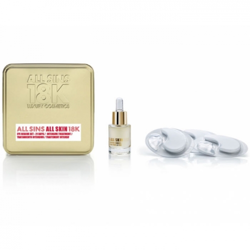 All Sins 18k All Skin Eye Rescue 21 Days Intensive Treatment Set 2 Peças