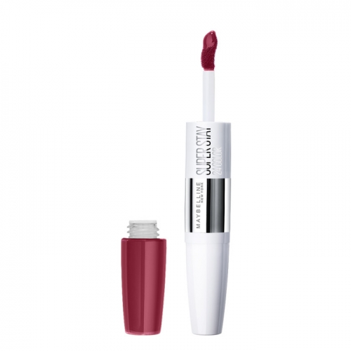 Maybelline Superstay 24h Pintalabios Larga Duración,Tono 195 Raspberry Color Rosa