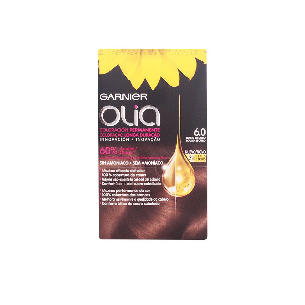 Garnier Olia Coloração Permanente Tom 6.0 Louro Escuro