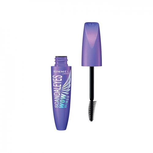 Rimmel London Scandaleyes Wow Wings Máscara De Pestañas 001 Negro 12ml