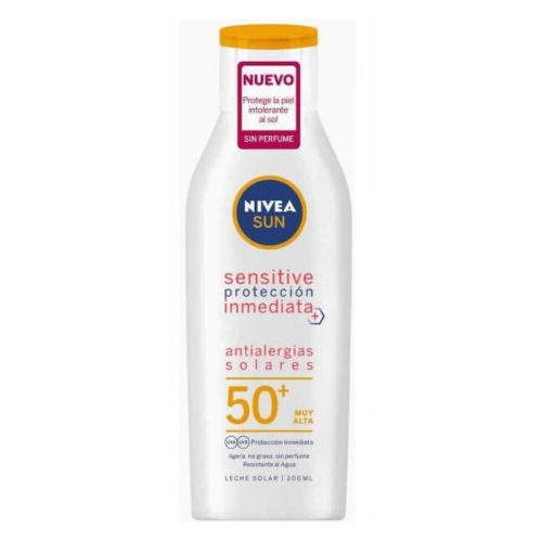 Protetor Solar Nivea Sun Protect &Sensitive Milk SPF50 200ml