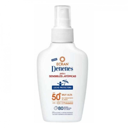 Denenes Leche Protectora Solar Spray Spf50+ Pele Sensivel 100ml