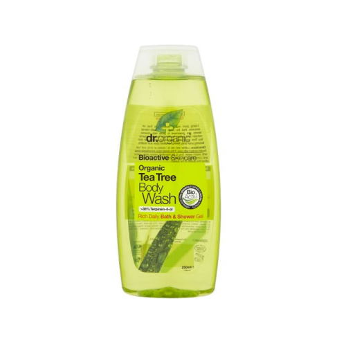 Dr Organic Tea Tree Gel De Banho Y Banho 250ml