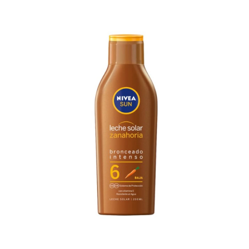 Protetor Solar Nivea Sun Leite Cenoura SPF6 200ml