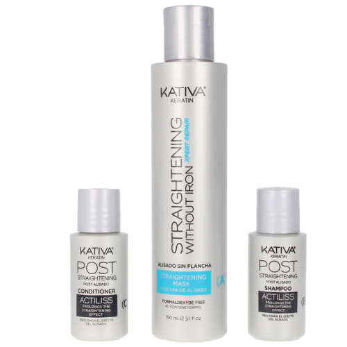 Kativa Keratin Anti-Frizz Xpert Repair Kit Alisamento Reparador