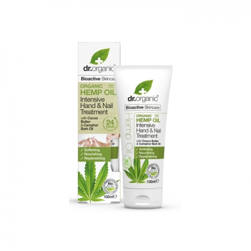 Dr. Organic Tratamento Intensivo Maos e Unhas De Cánhamo 100ml
