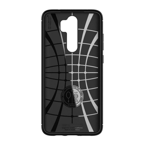 CAPA SPIGEN RUGGED ARMOR XIAOMI REDMI NOTE 8 PRO MATTE BLACK (ACS00268)