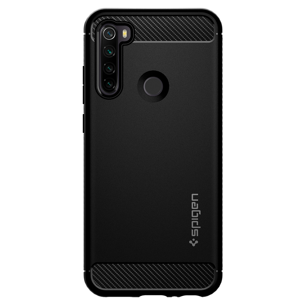 CAPA SPIGEN RUGGED ARMOR XIAOMI REDMI NOTE 8T MATTE BLACK (ACS00693)