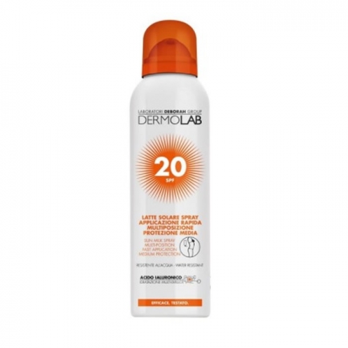 Protetor Solar Dermolab Leite Spray SPF20 150ml