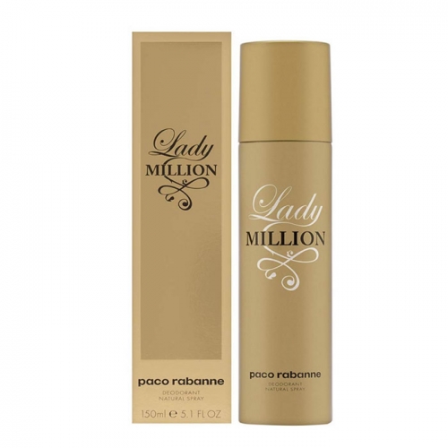 Paco Rabanne Lady Million Desodorante Vapor 150ml
