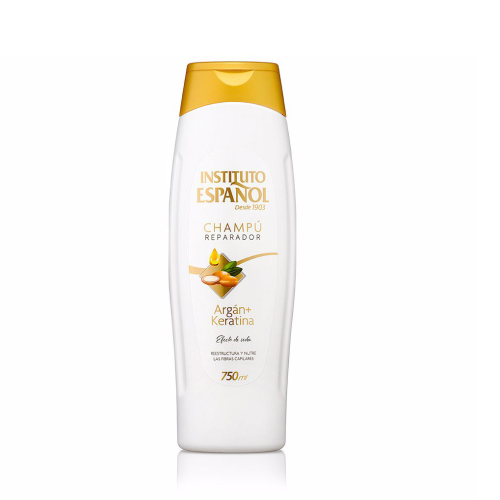 Instituto Español Argán + Keratina Champú Reparador 750ml