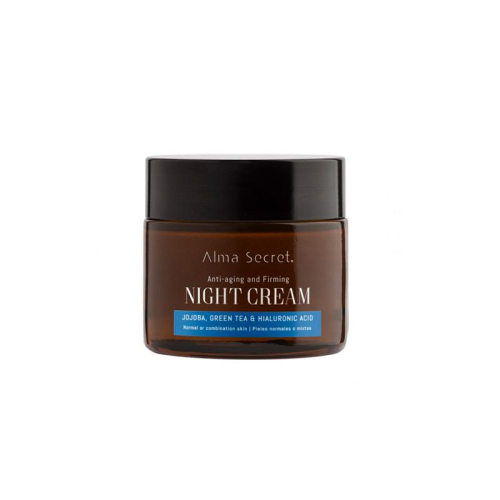 Alma Secret Noite Reparador Anti-idade Jojoba Chá Verde Hialurónico 50ml