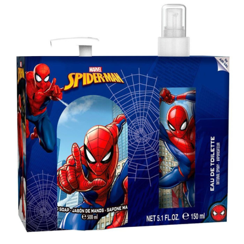 Marvel Spiderman Eau De Toilette Spray 150ml Set 2 Peças