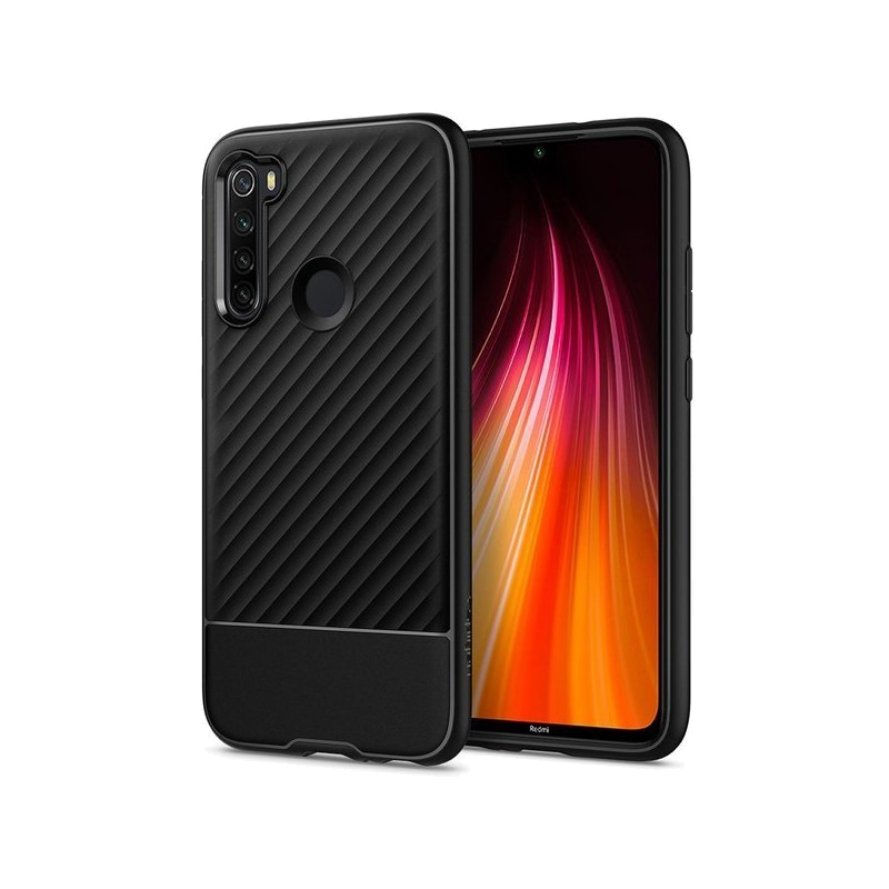 CAPA SPIGEN XIAOMI REDMI NOTE 8 CORE ARMOR MATTE BLACK (ACS00273)