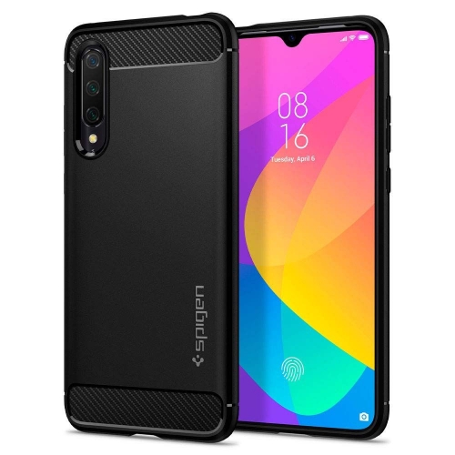 CAPA SPIGEN XIAOMI MI 9 LITE RUGGED ARMOR LITE BLACK (S52CS26400)