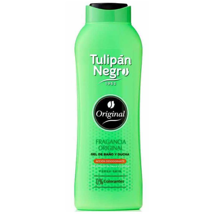 Tulipán Negro Origina Gel De Banho 650ml