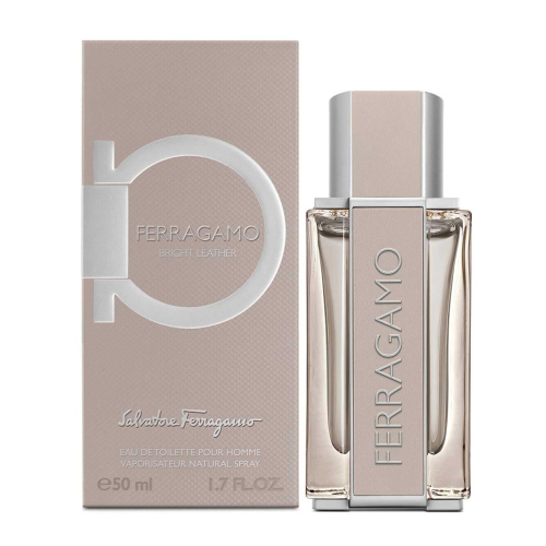 Salvatore Ferragamo Bright Leather Homme Eau De Toilette Spray 50ml