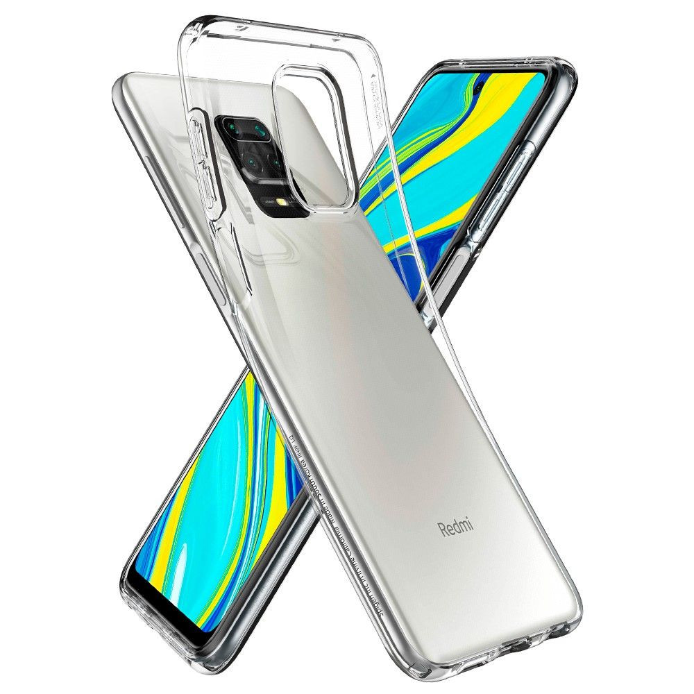 CAPA SPIGEN XIAOMI REDMI NOTE 9S | NOTE 9 PRO LIQUID CRYSTAL CLEAR (ACS01190)
