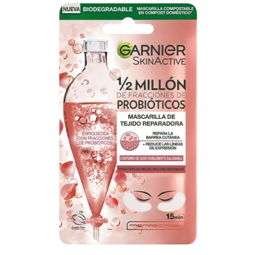 Garnier Skin Naturals Máscara para Contornos de Olhos com Probióticos 6g