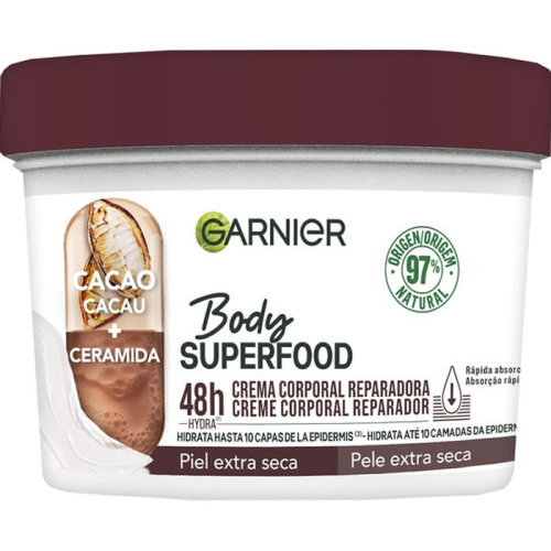 Garnier Body Superfood Creme Corporal Reparadora Cacao 380ml