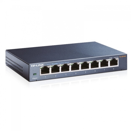 TP-Link TL-SG108 Desktop Switch with 8 ports 10 | 100 | 1000 Mbps