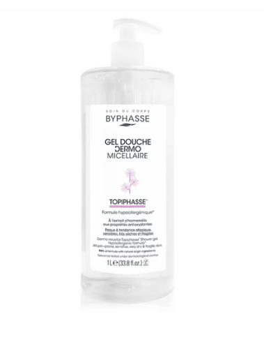 Byphasse Dermo Gel De Banho Micelar Topiphasse 1000ml