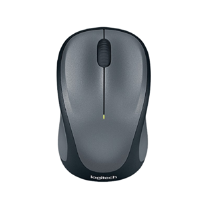 LOGITECH MOUSE M235 NOTEBOOK WIRELESS OPTICO SILVER