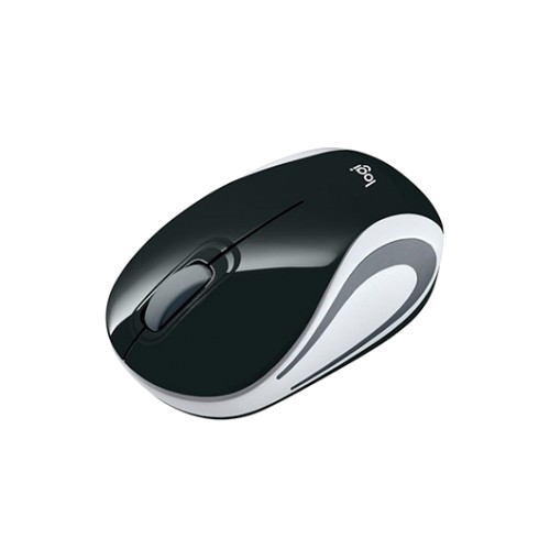 RATO OPTICO LOGITECH M187 MINI WIRELESS PRETO