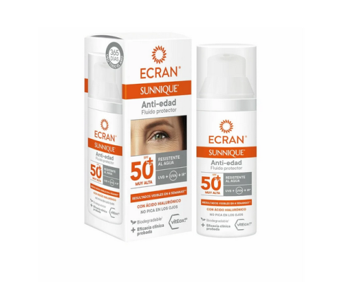 Ecran Sunnique Anti-Edad Facial Spf50 50ml