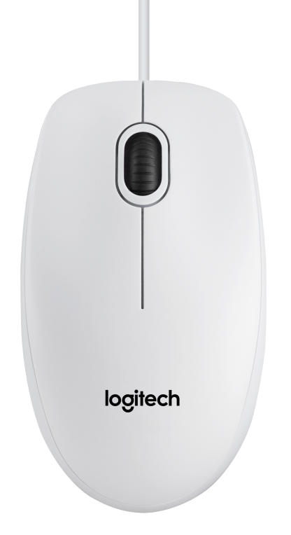 RATO OPTICO LOGITECH B100 Branco