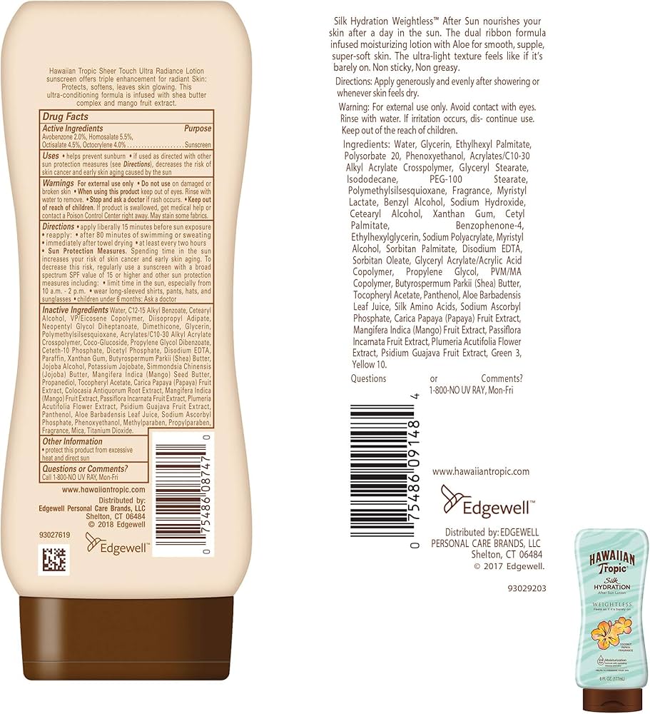 Hawaiian Tropic Body Butter After Sun Exotic Coconut 250ml
