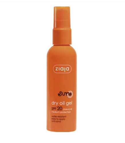 ZIAJA Protetor solar em óleo SPF 20