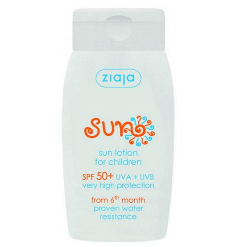 Protetor Solar Ziaja Sun Kids Lotion Waterproof SPF50+ 125ml