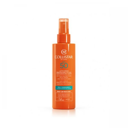 Protetor Solar Collistar Active Protection Milk Spray Ultra-Rapid Application SPF50 200ml