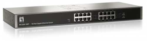 LEVELONE SWITCH 16x10 | 100 | 1000 (RACKMOUNT)#PROMO