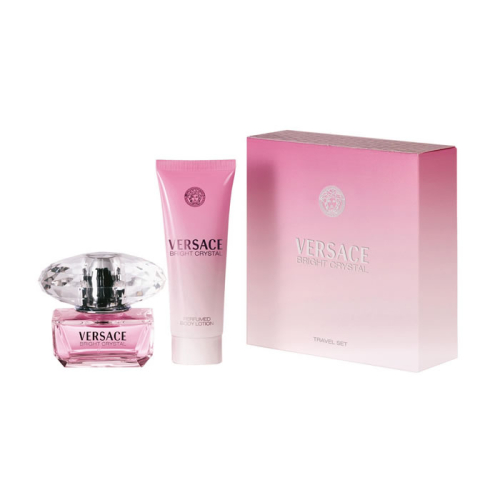 Versace Bright Crystal Eau De Toilette Spray 50ml Set 2 Piezas