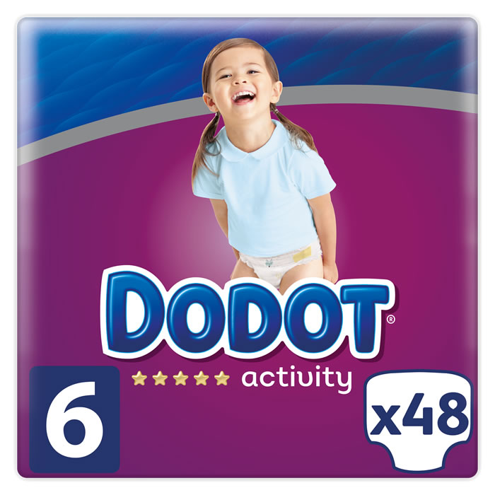 Dodot Activity Pañales Talla 6,48 Pañales