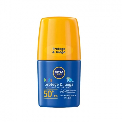 Protetor Solar Nivea Sun Kids Protect &Care Roll-On SPF50+ 50ml