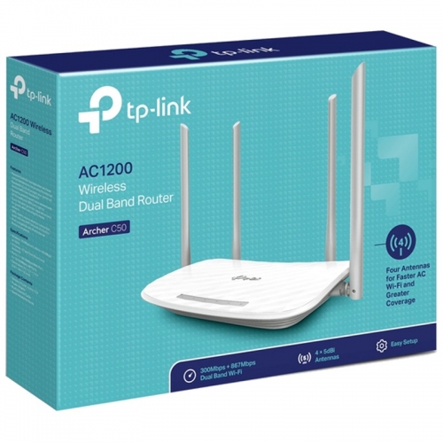 TP-LINK ROUTER ARCHER C50 - 802.11A | B | G | N | AC