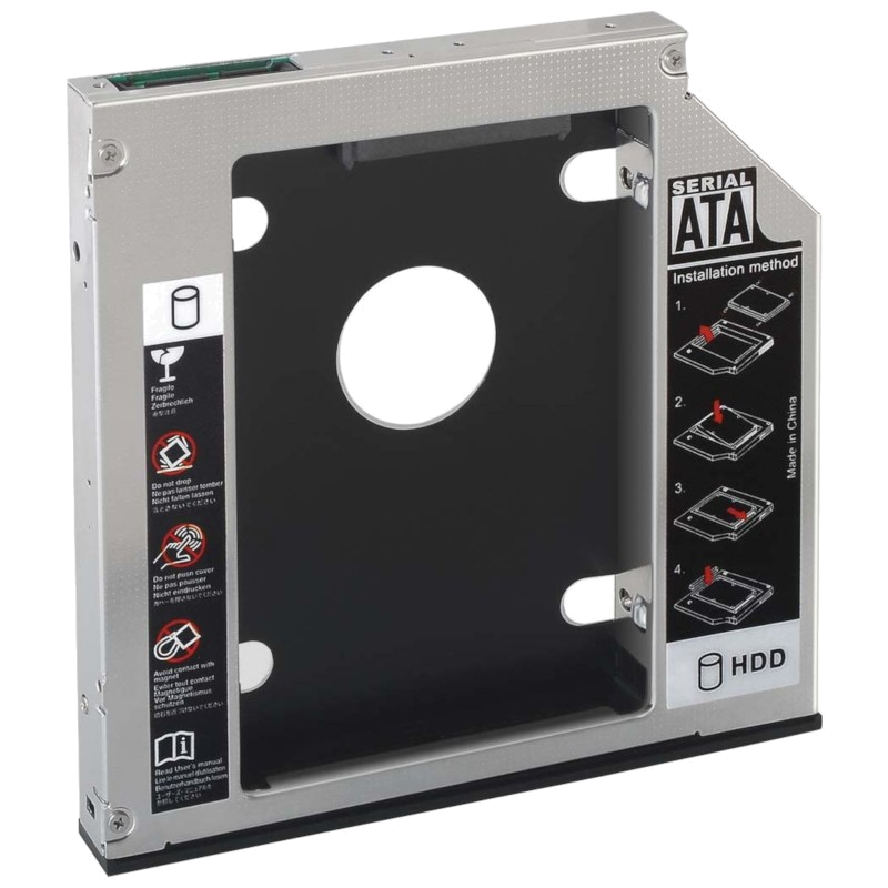 ADAPTADOR BAHIA RW PORTATIL A SSD AISENS 12.7MM