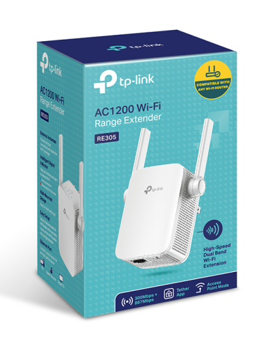 RANGE EXTENDER TP-LINK - RE305 WI-FI AC1200