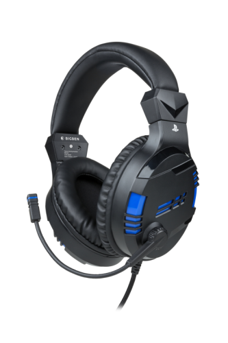 Bigben PS4 | PC Preto | Azul - Auscultadores Gaming