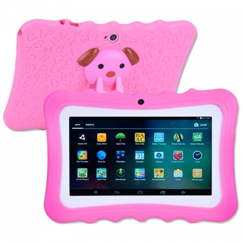 Powerbasics Q88 1GB/16GB Rosa - Tablet para crianças
